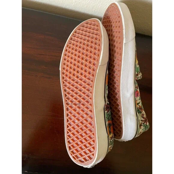 Vans Floral Slip-On Sneakers - Tropical Bloom Pattern - Picture 4 of 5